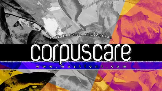 「CorpusCare」字体排版图片