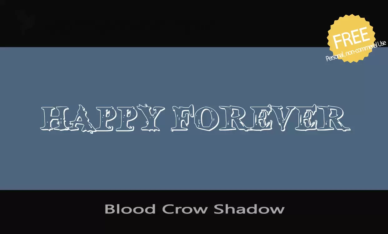 Sample of Blood-Crow-Shadow