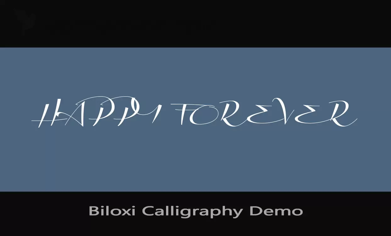 Sample of Biloxi-Calligraphy-Demo