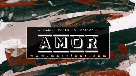 Typographic Design of Amor