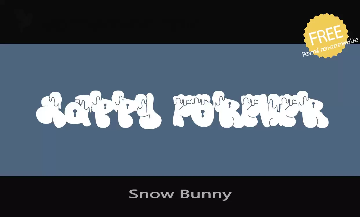 Sample of Snow-Bunny