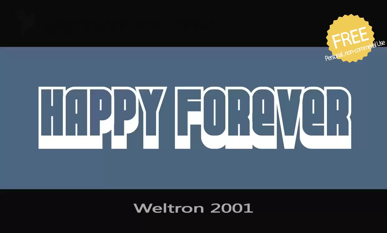 Sample of Weltron-2001
