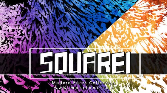 Typographic Design of SQUAREI-