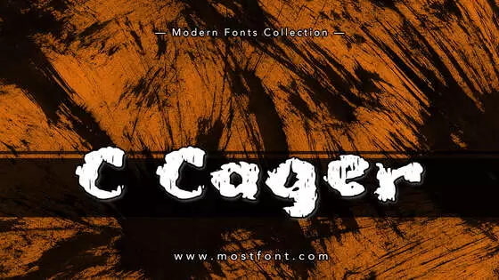 Typographic Design of C-Cager