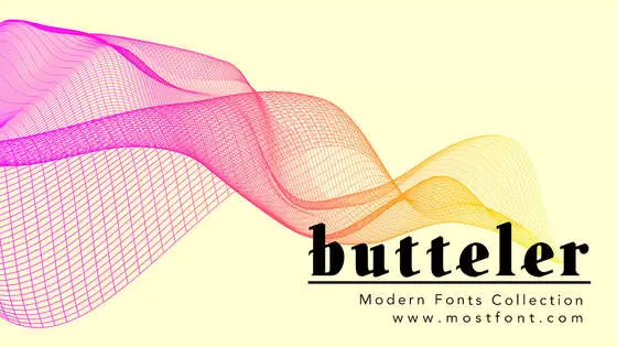 Typographic Design of Butteler