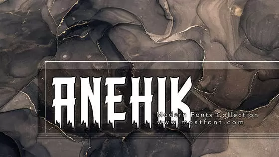 Typographic Design of ANEHIK