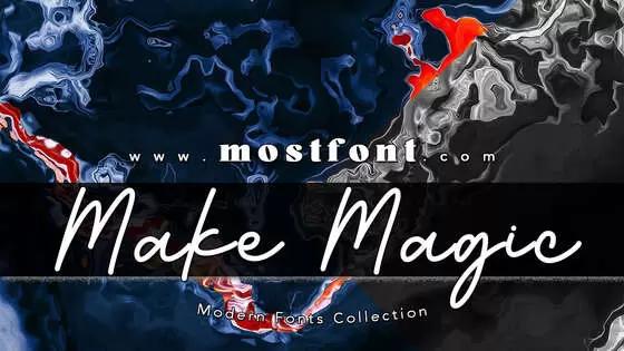 Typographic Design of Make-Magic