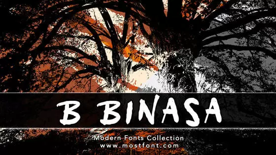 Typographic Design of B-Binasa