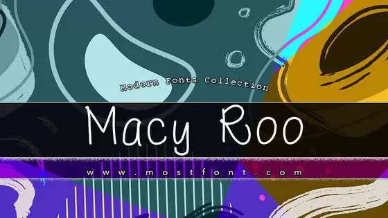 「Macy-Roo」字体排版图片