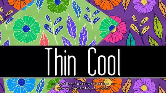 Typographic Design of Thin-Cool