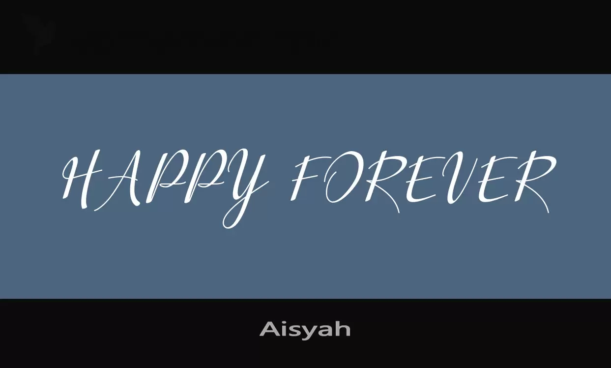 Sample of Aisyah