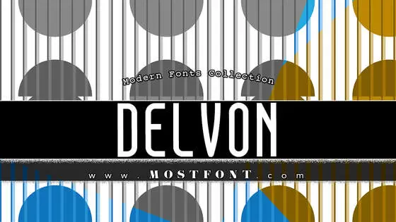 Typographic Design of DELVON-DEMO