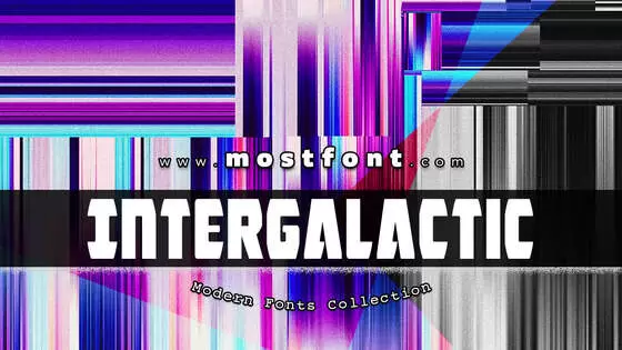 Typographic Design of Intergalactic-Condensed