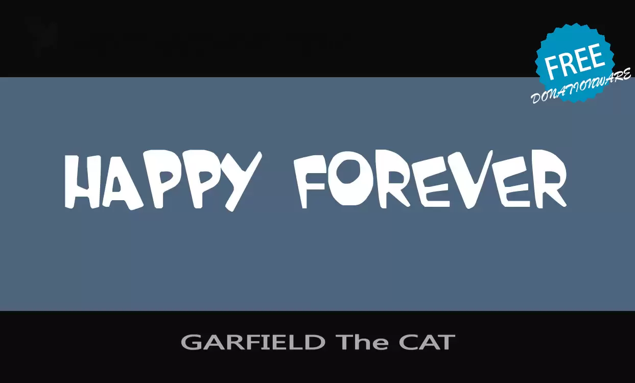 Sample of GARFIELD-The-CAT