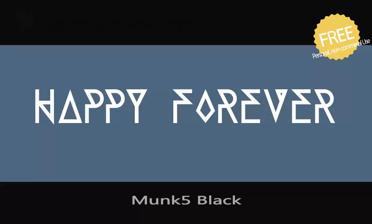 Sample of Munk5-Black