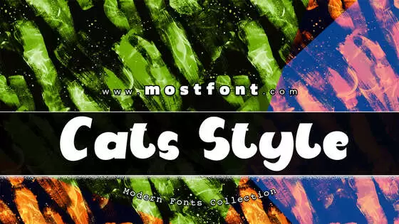 「Cats-Style」字体排版样式