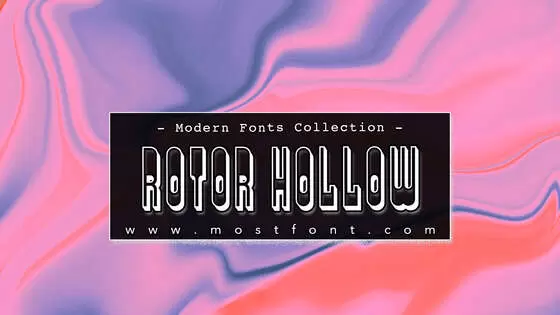 Typographic Design of Rotor-Hollow