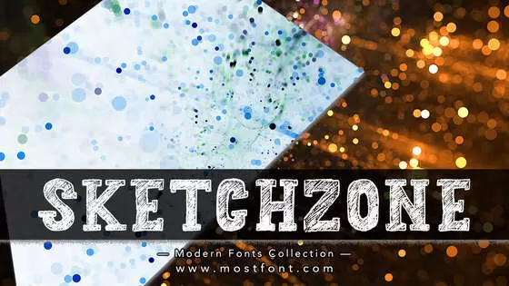 「Sketchzone」字体排版图片