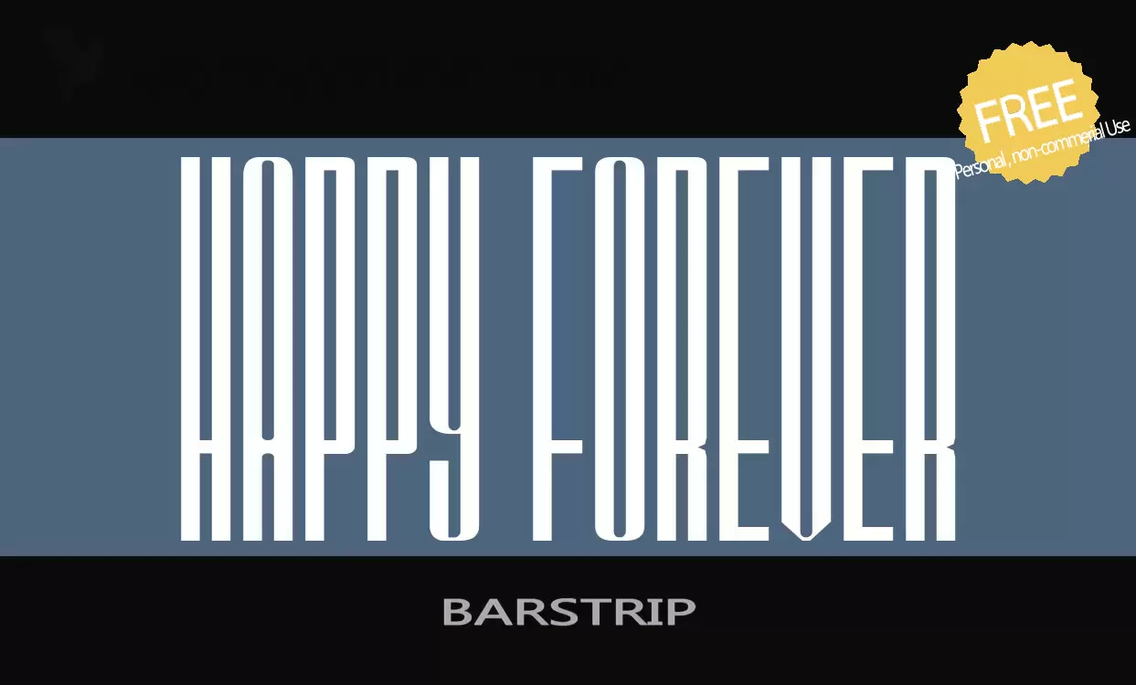 Sample of BARSTRIP