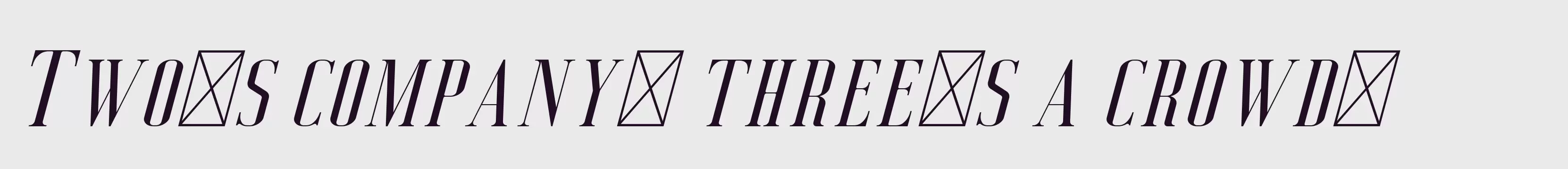 「Deluce Italic」字体效果图