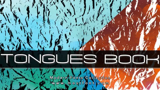 「Tongues-Book」字体排版样式