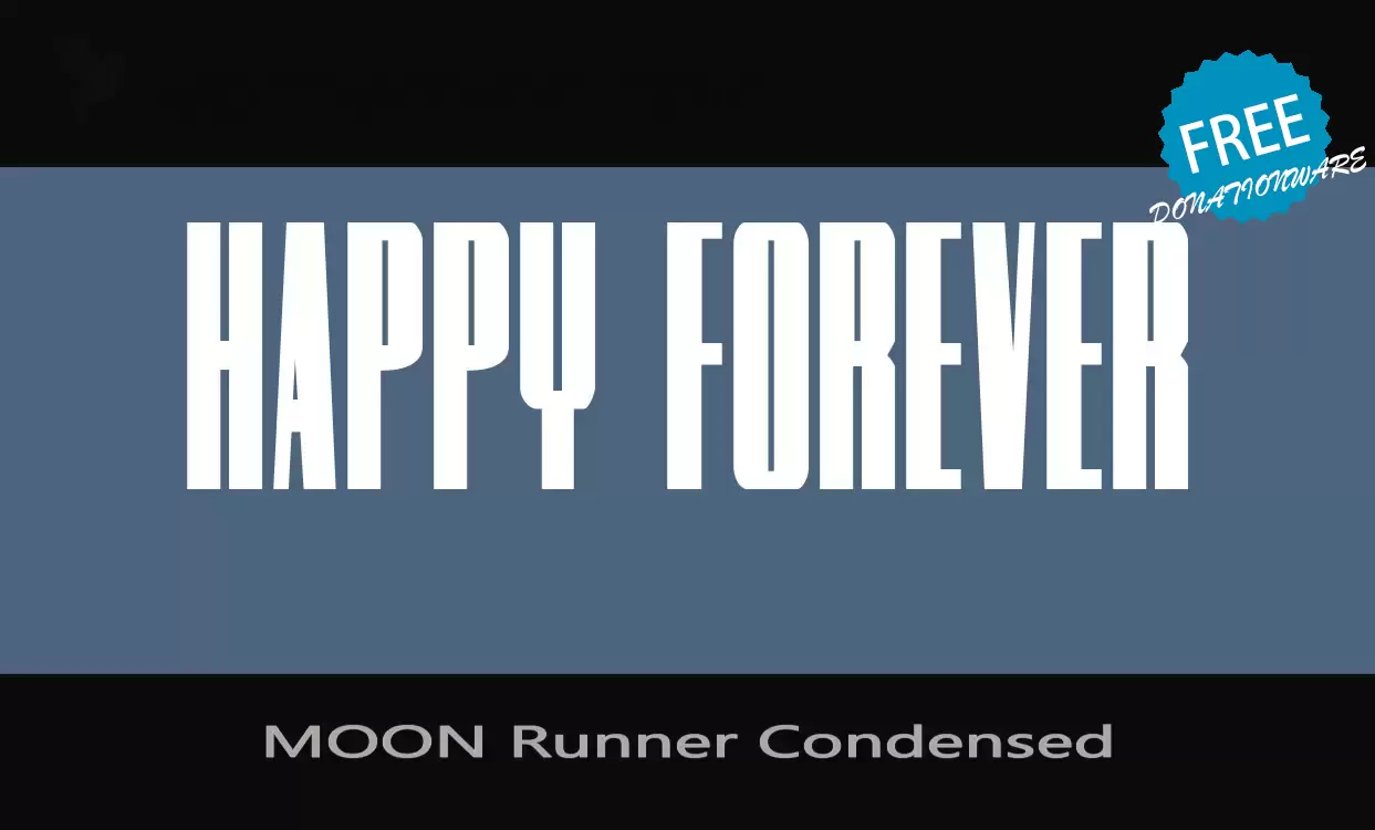 Sample of MOON-Runner-Condensed