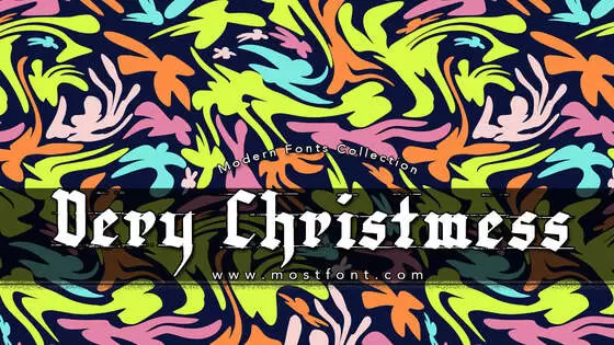 Typographic Design of Very-Christmess