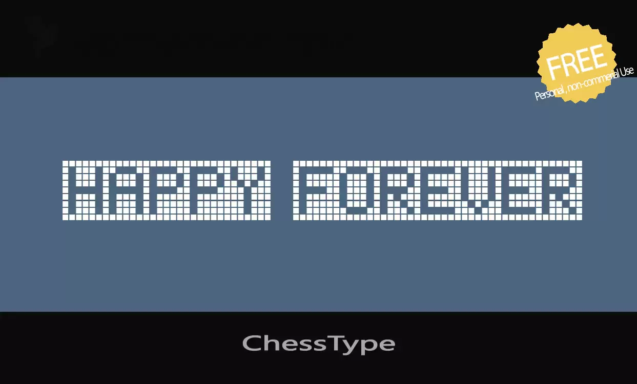 Sample of ChessType
