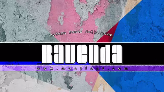 Typographic Design of Ravenda