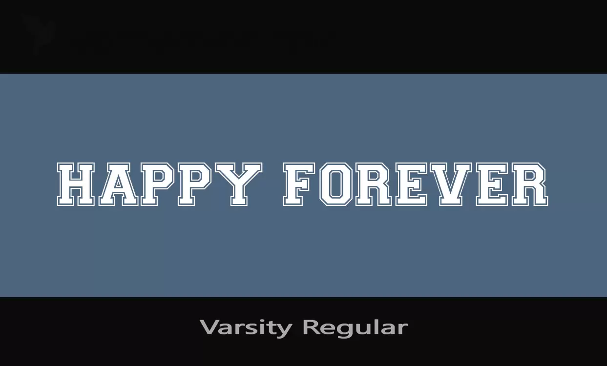 Sample of Varsity-Regular