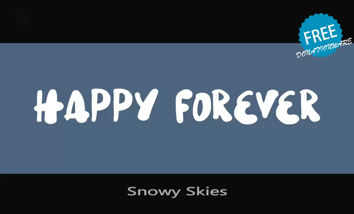 Sample of Snowy-Skies