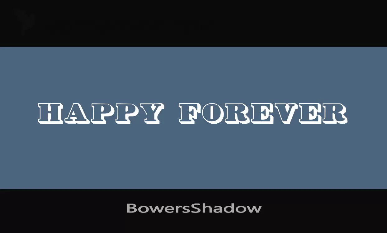 Sample of BowersShadow