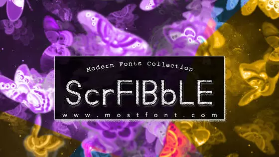 Typographic Design of ScrFIBbLE