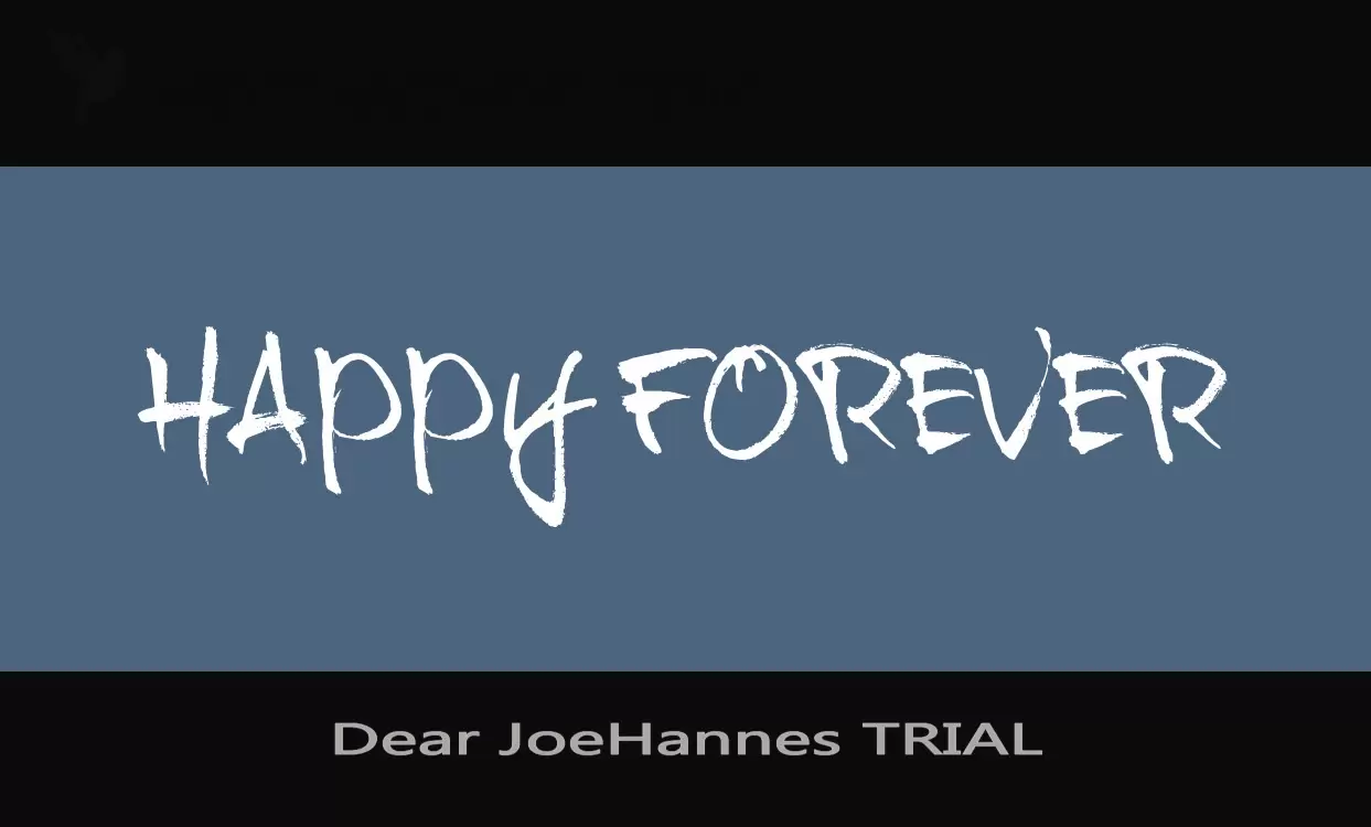 Sample of Dear-JoeHannes-TRIAL