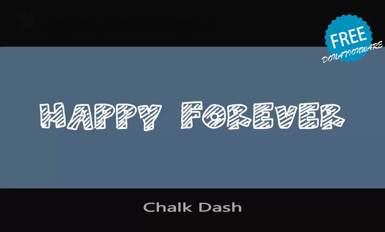 Sample of Chalk-Dash