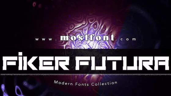 「Fiker-Futura」字体排版样式
