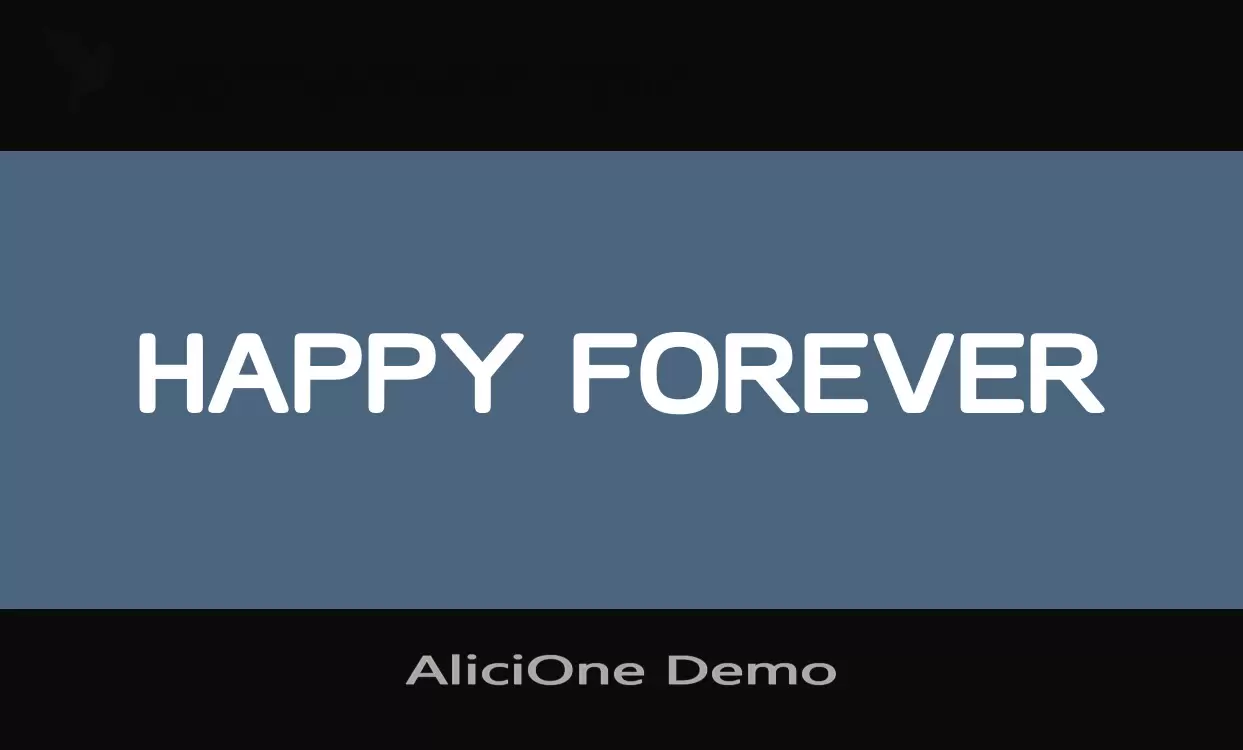 Sample of AliciOne-Demo