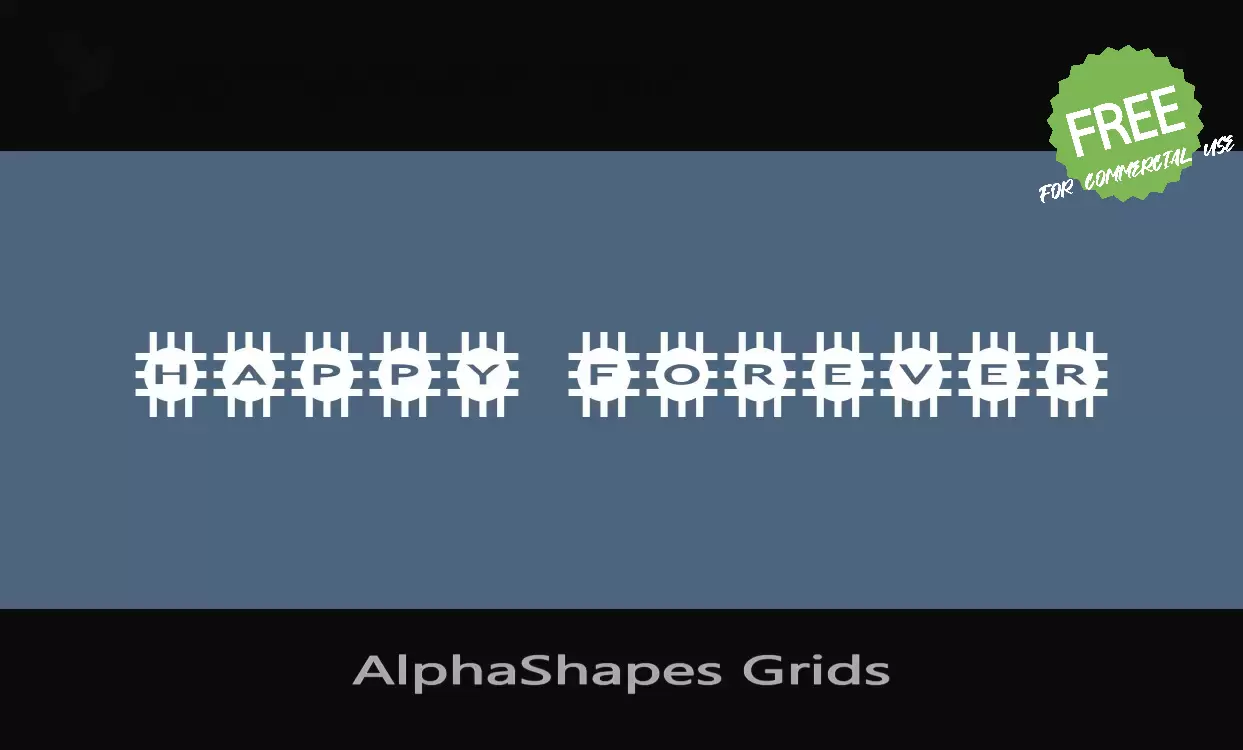 Sample of AlphaShapes-Grids