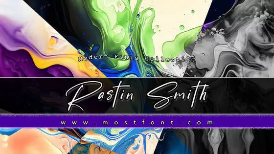 Typographic Design of Rastin-Smith