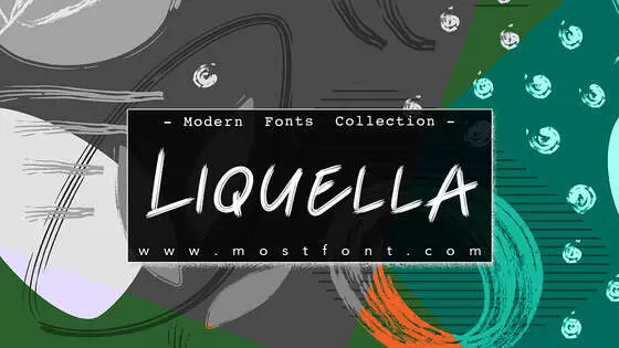 Typographic Design of Liquella