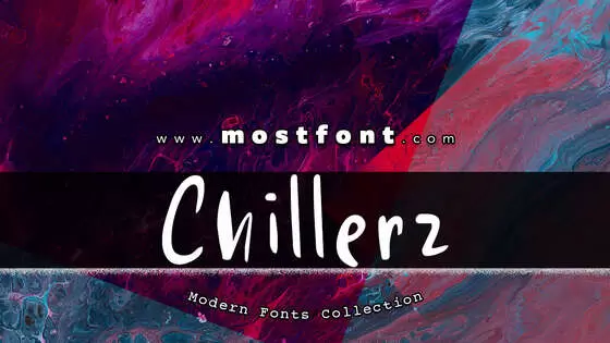 Typographic Design of Chillerz-DEMO