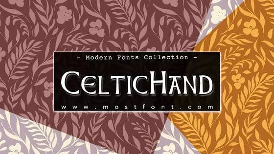 Typographic Design of CelticHand