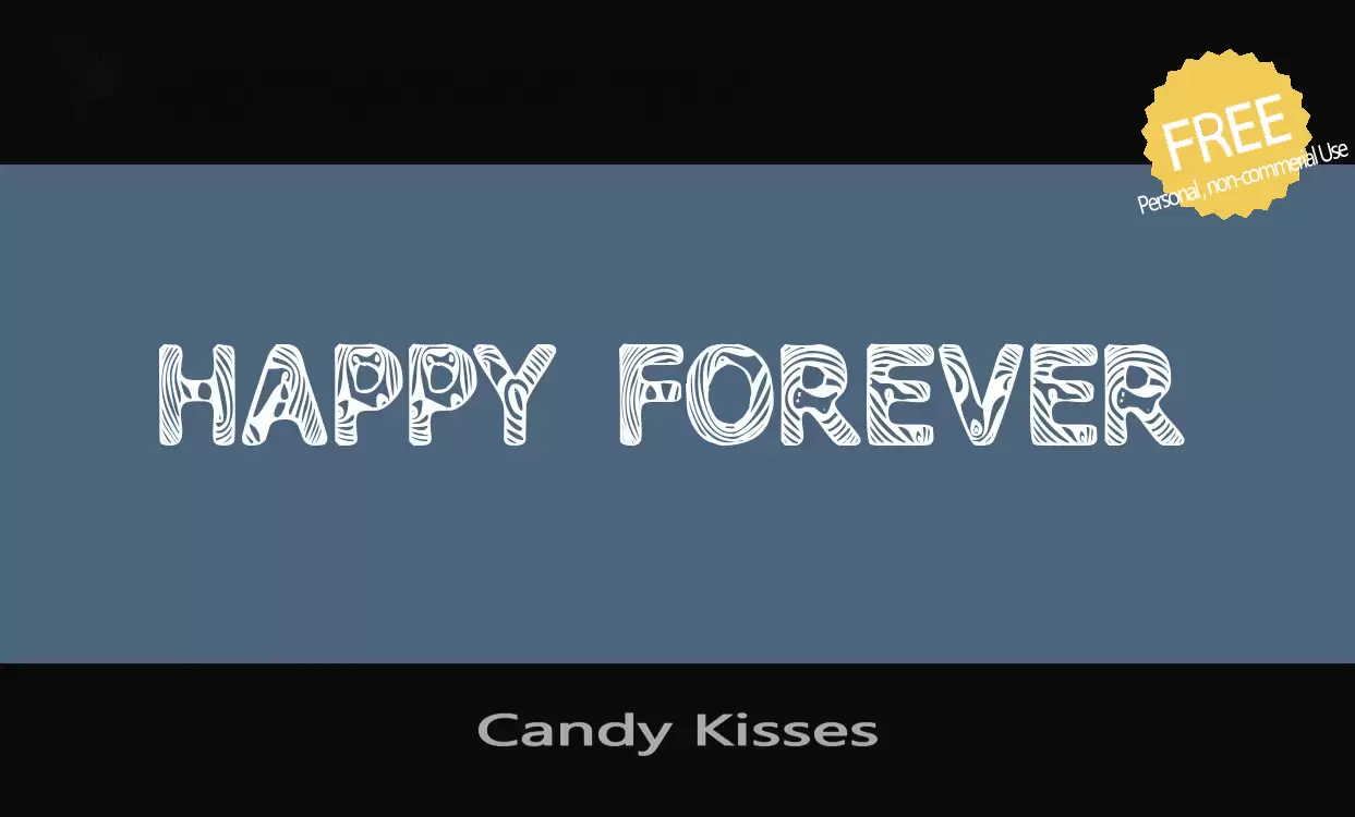 Sample of Candy-Kisses