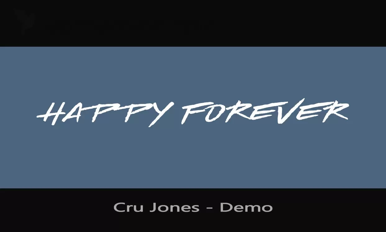 Sample of Cru-Jones---Demo