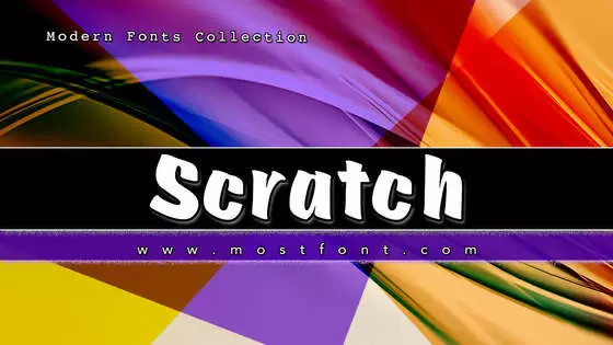 Typographic Design of Scratch