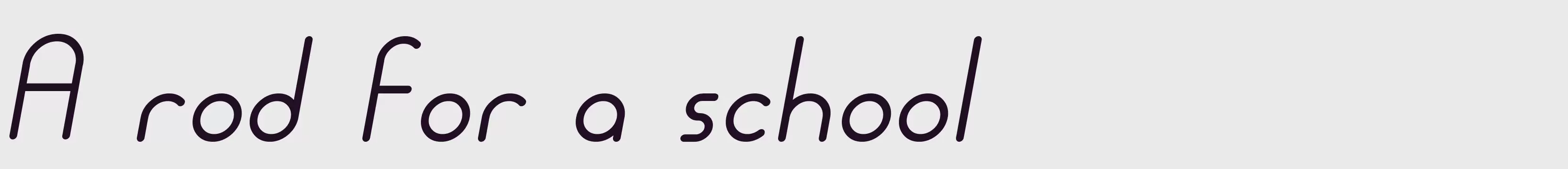 Preview Of ALDORADEMOItalic
