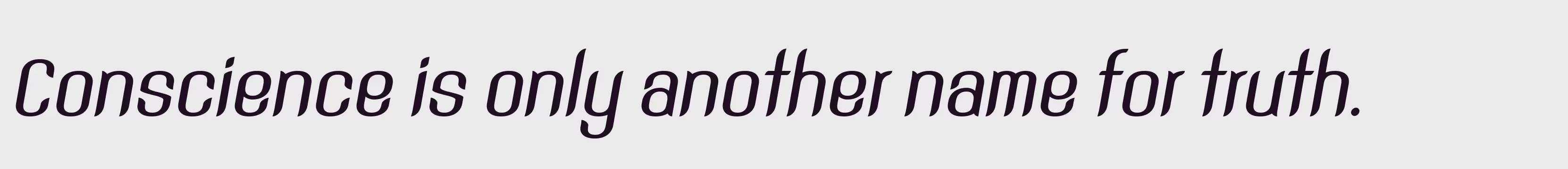 「SNT Anouvong Medium Regular Italic」字体效果图