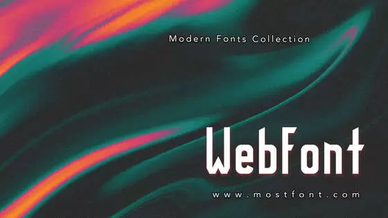 「WebFont」字体排版样式