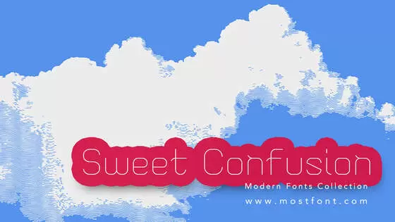 「Sweet-Confusion」字体排版样式