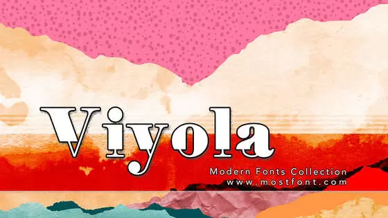 Typographic Design of Viyola